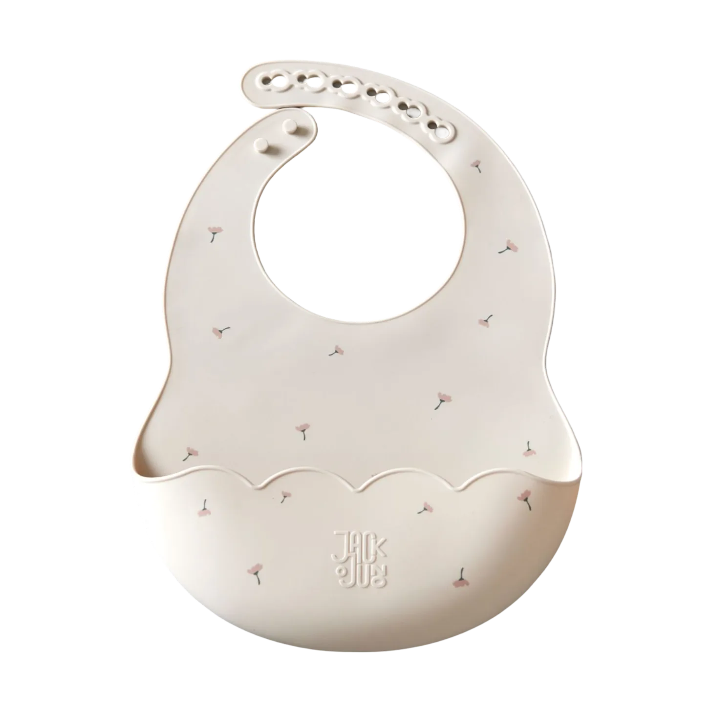 Babero Poppy in Bloom, Poppy print Jack o Juno