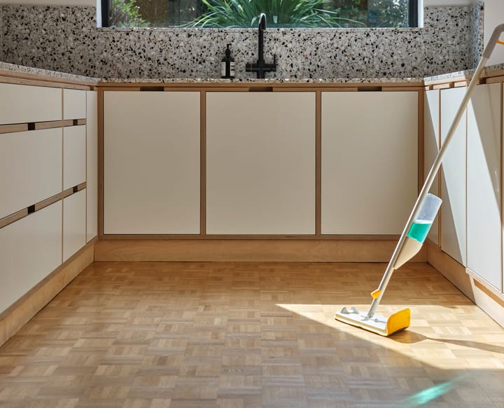 Cleantech mopa de suelo 2-en-1 con fregado, Light Stone Joseph Joseph