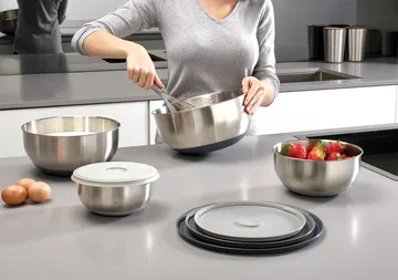 Cuencos Nest prep & store 8 piezas - Acero - Joseph Joseph