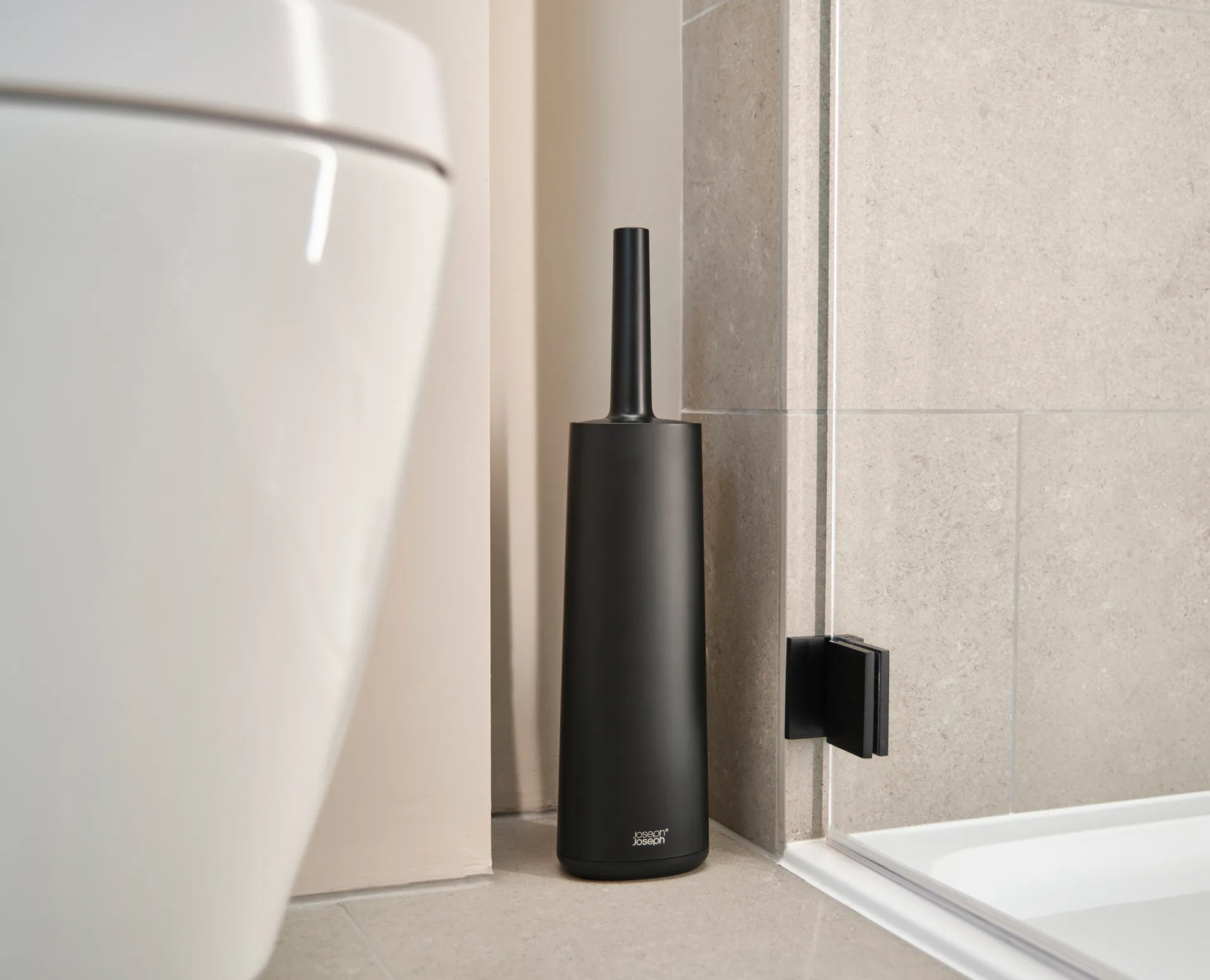 Escobilla de baño Flex 360, 43,7 cm, Negro Joseph Joseph