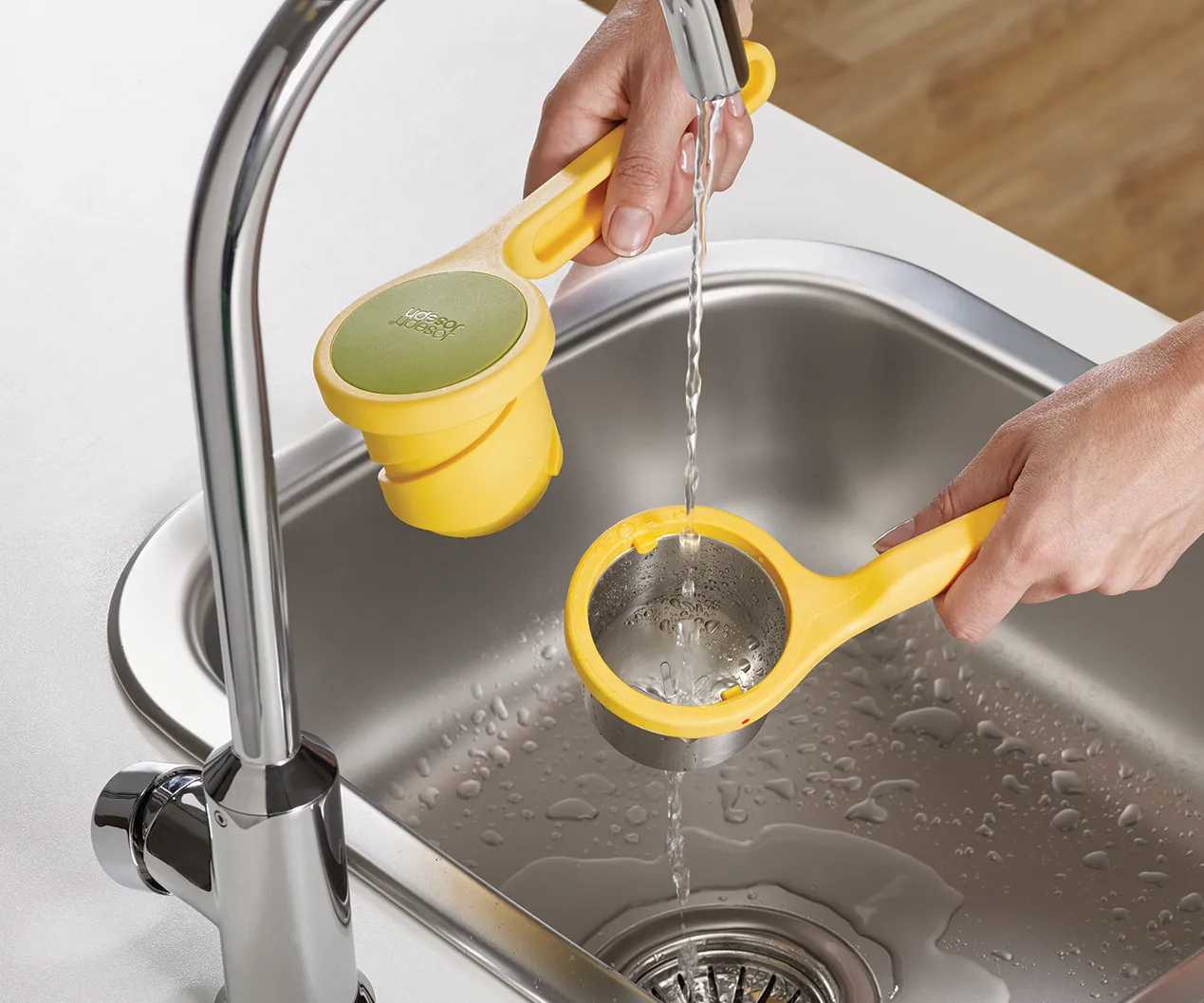 Exprimidor Helix 24,5 cm, Amarillo Joseph Joseph