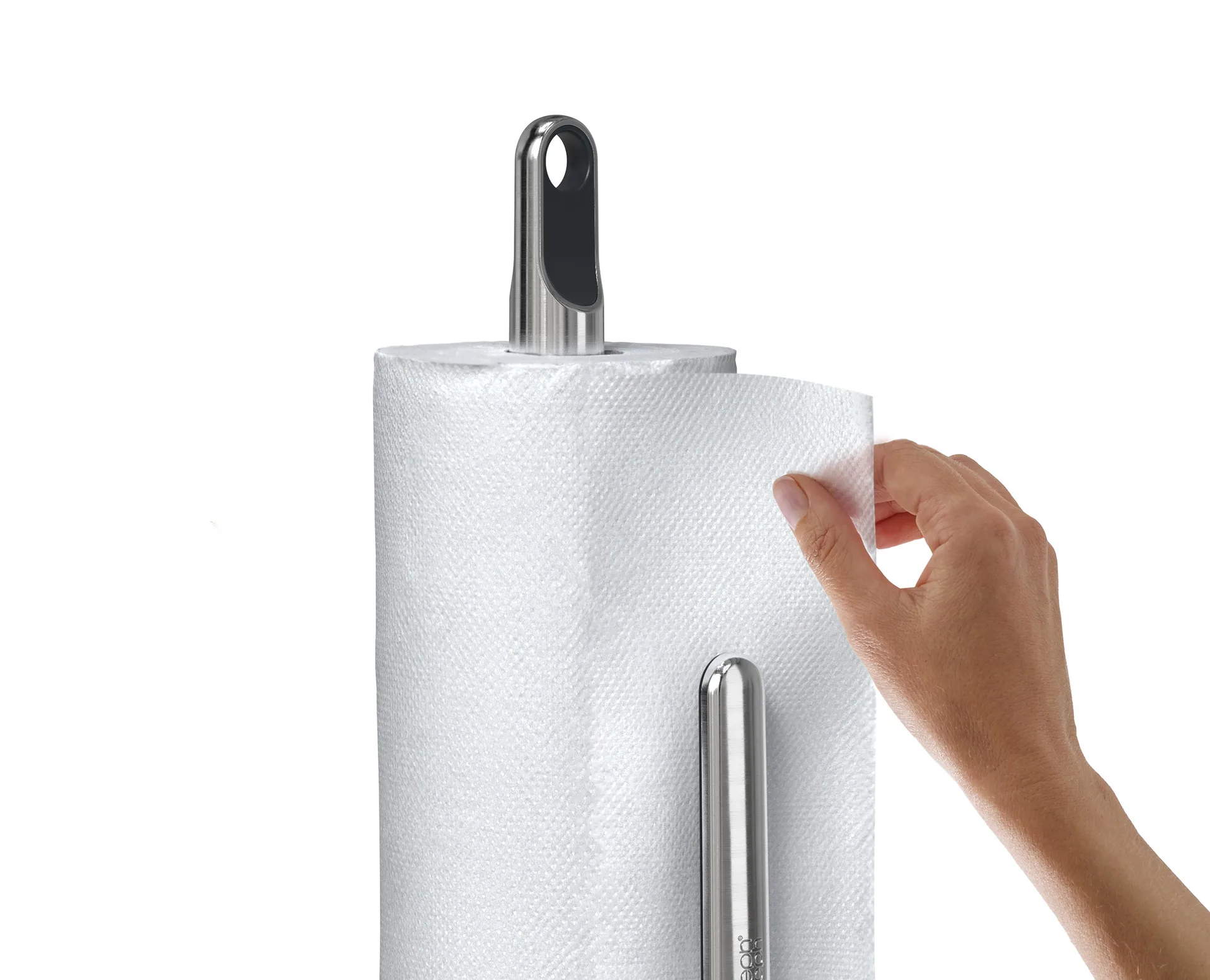 Hold Easy-Tear soporte para rollos de cocina, Graphite Joseph Joseph