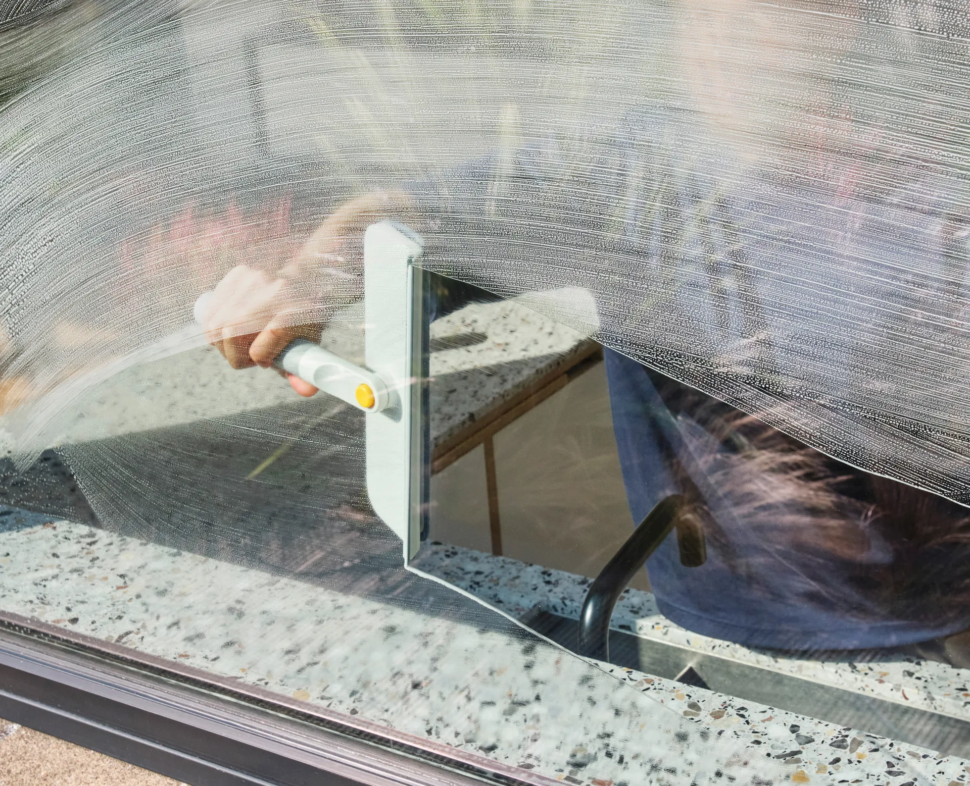 Joseph Joseph Cleantech 2-en-1 limpiacristales, Stone Joseph Joseph