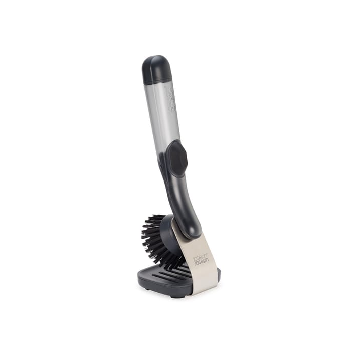 Joseph Joseph Sinktech Cepillo para platos con cabezal de repuesto y bandeja de goteo - Clear - Joseph Joseph