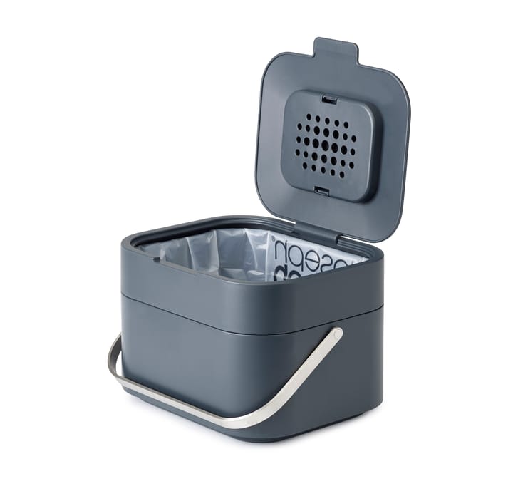 Joseph Joseph Stack 4 organizador de basura de alimentos, Graphite Joseph Joseph