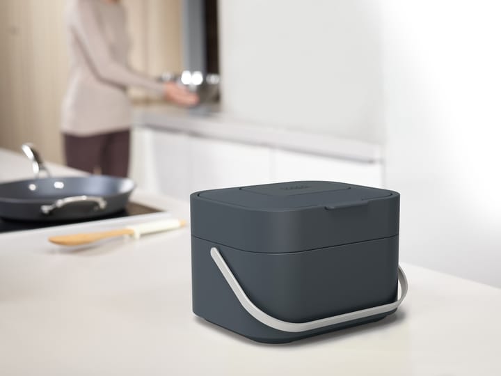 Joseph Joseph Stack 4 organizador de basura de alimentos, Graphite Joseph Joseph