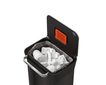 Joseph Joseph Titan compactador de basura pedal 30 L - Carbon black - Joseph Joseph