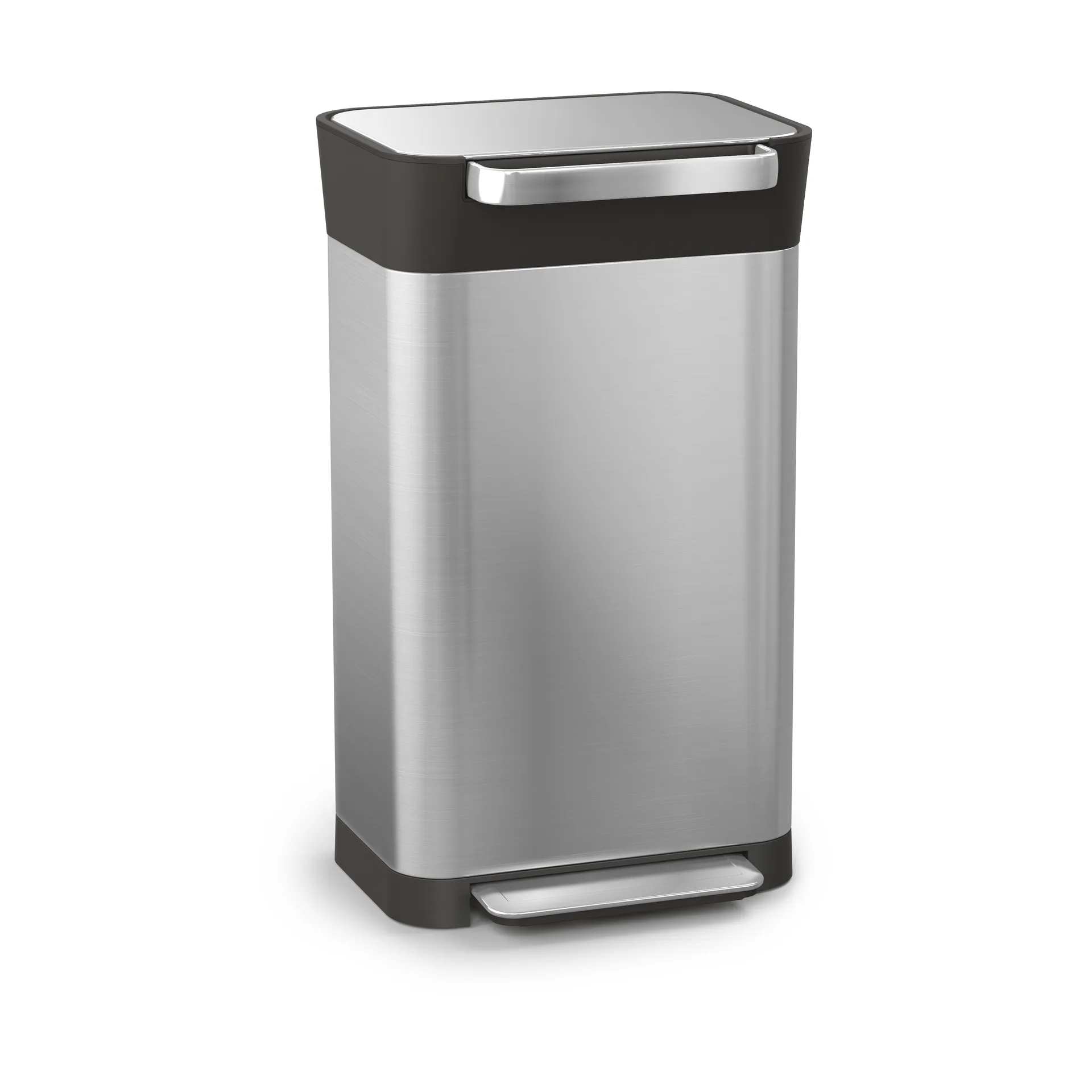 Joseph Joseph Titan compactador de basura pedal 30 L, Stainless steel Joseph Joseph
