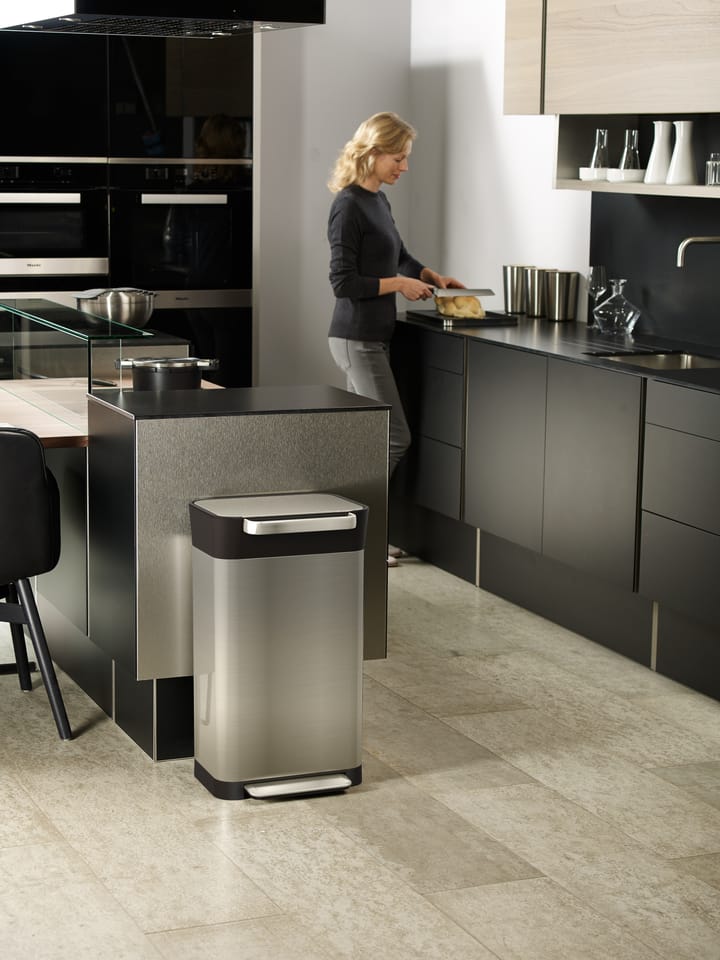Joseph Joseph Titan compactador de basura pedal 30 L, Stainless steel Joseph Joseph