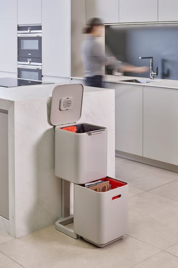 Joseph Joseph Totem Compact cubo de basura 40 L - Stone - Joseph Joseph