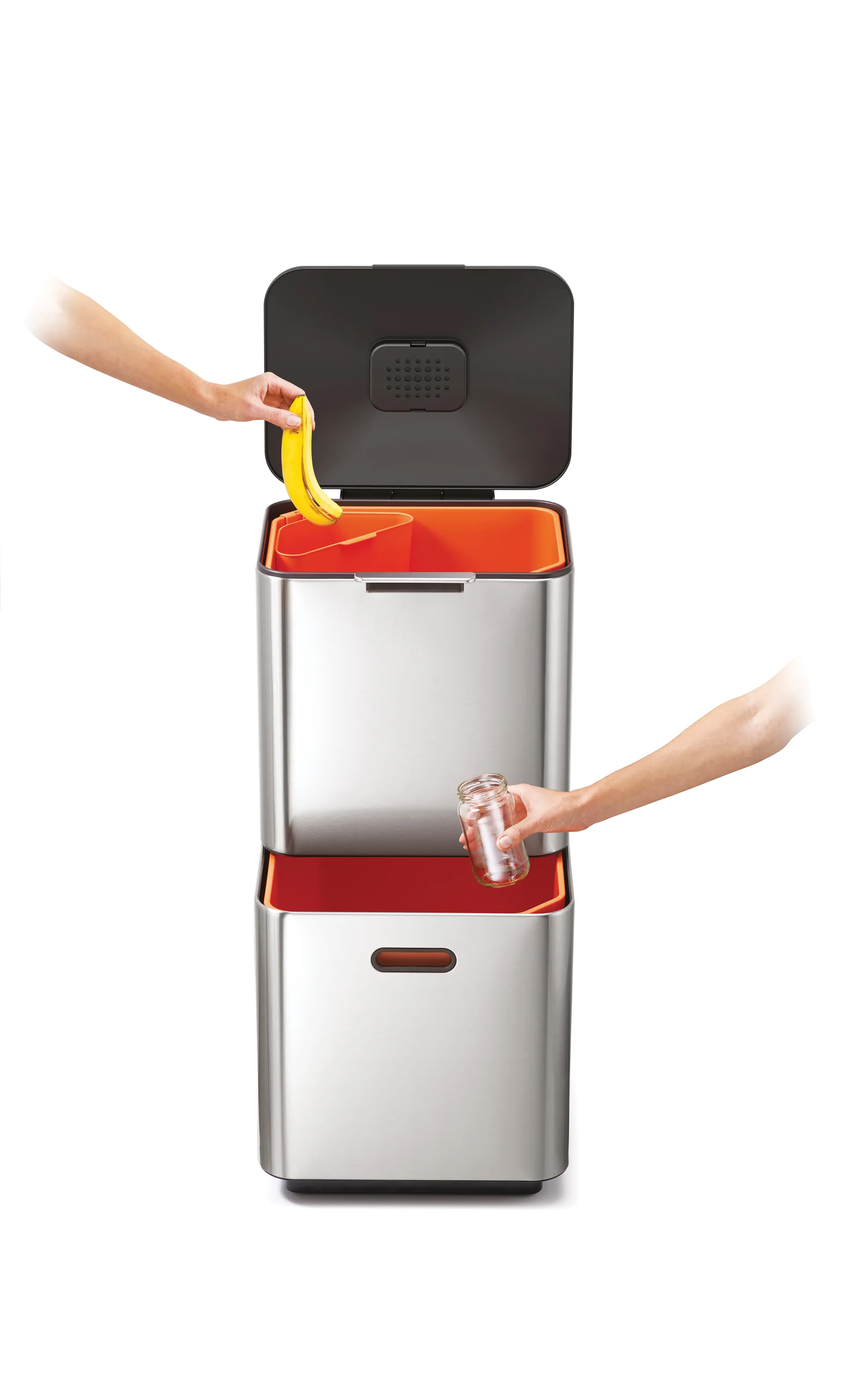 Joseph Joseph Totem Max cubo de basura 60 L, Stainless steel Joseph Joseph