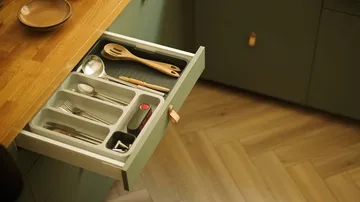 Organizador de cubiertos Drawerstore 27,8 cm - Gris - Joseph Joseph