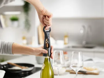 Sacacorchos Barstar 3-en-1, 18,5 cm - Gris - Joseph Joseph