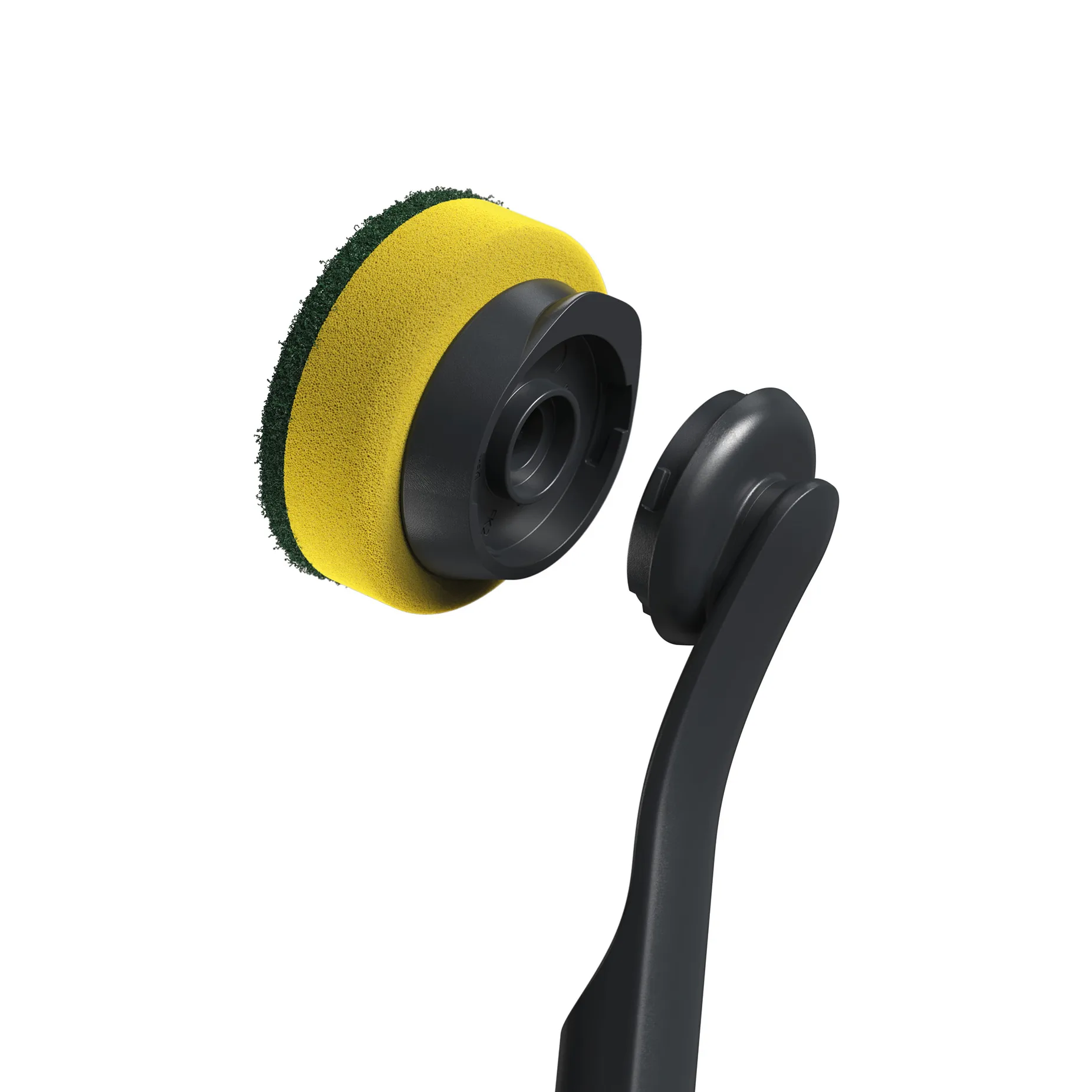 Sinktech Cabezales de repuesto para esponja de cocina, 2-pack, Yellow Joseph Joseph