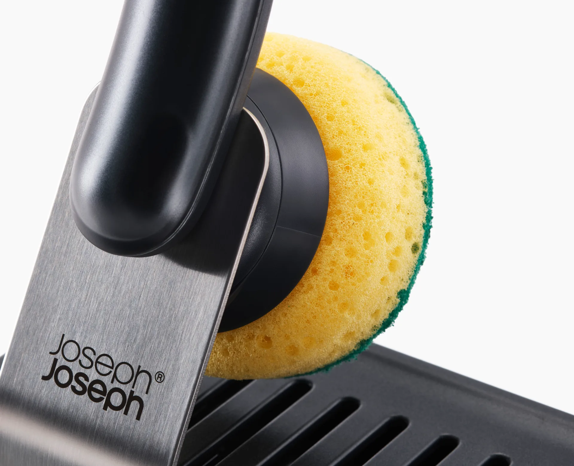 Sinktech Cabezales de repuesto para esponja de cocina, 2-pack, Yellow Joseph Joseph