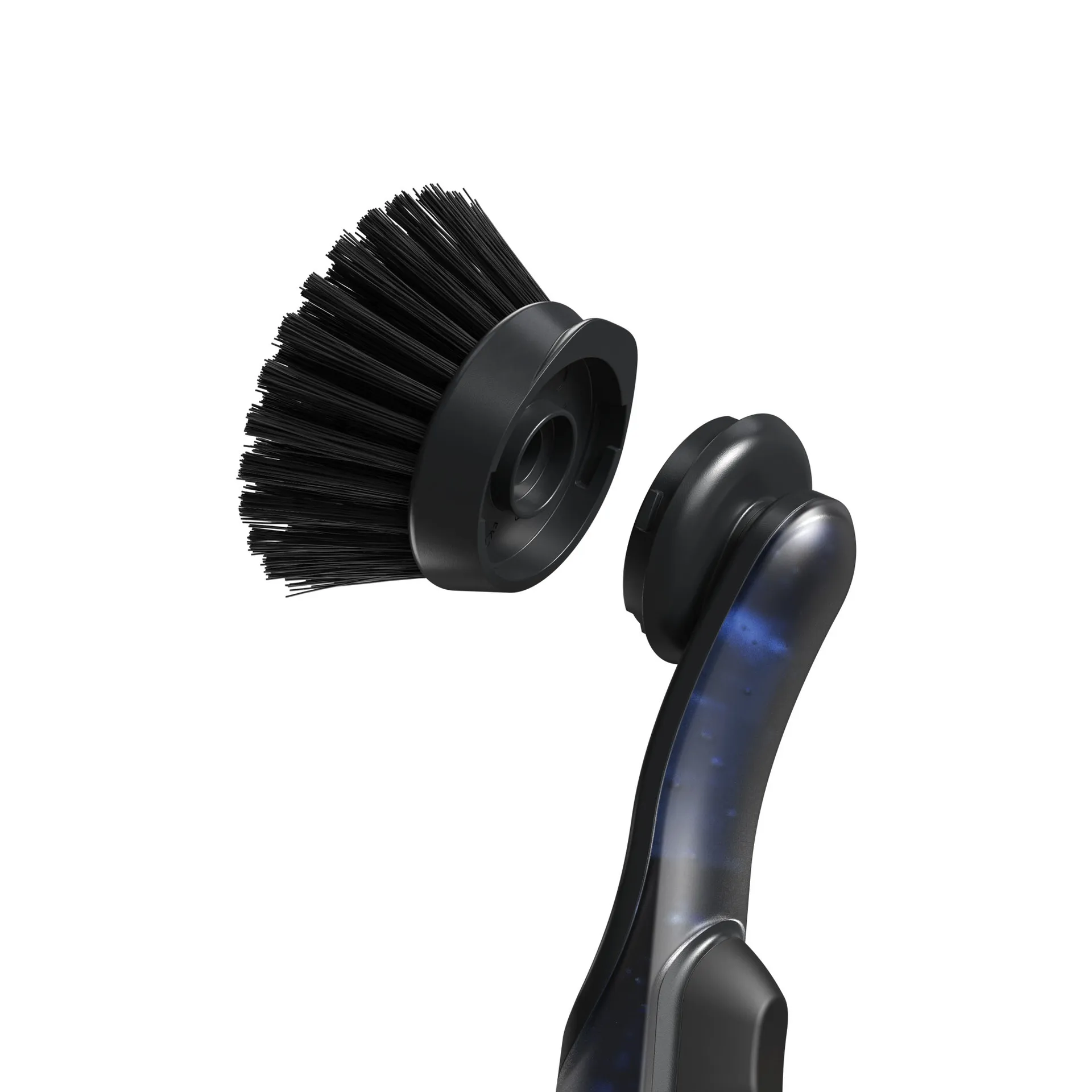 Sinktech cepillo para platos con cabezal de repuesto, Clear Joseph Joseph