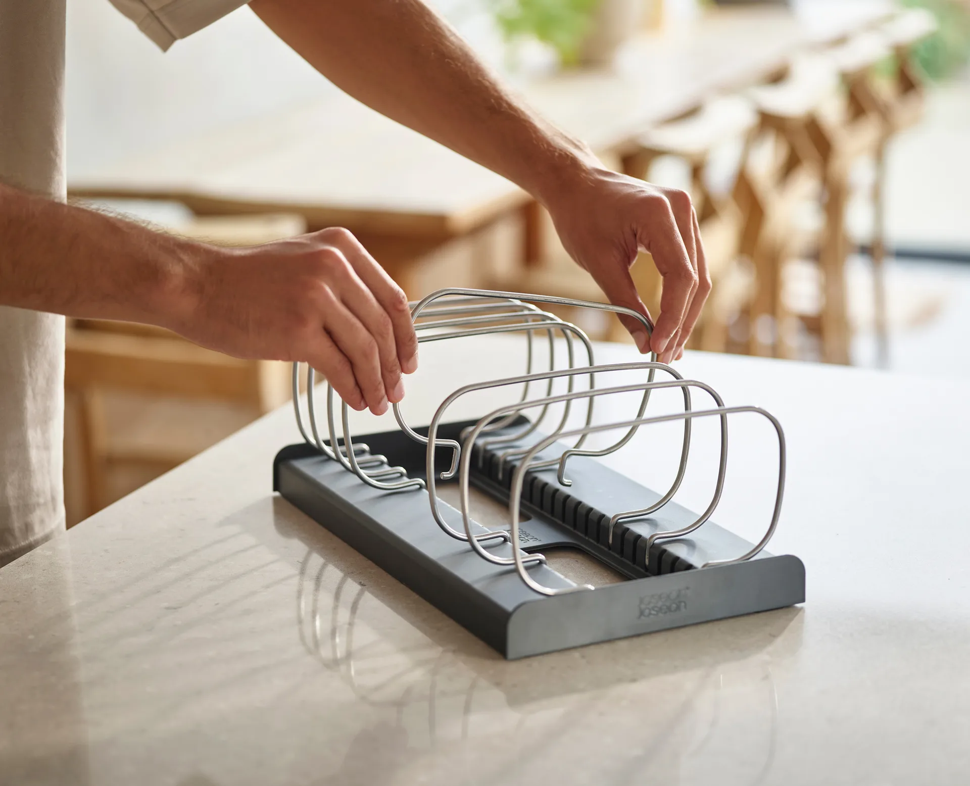 Soporte organizador Drawstore, Gris Joseph Joseph