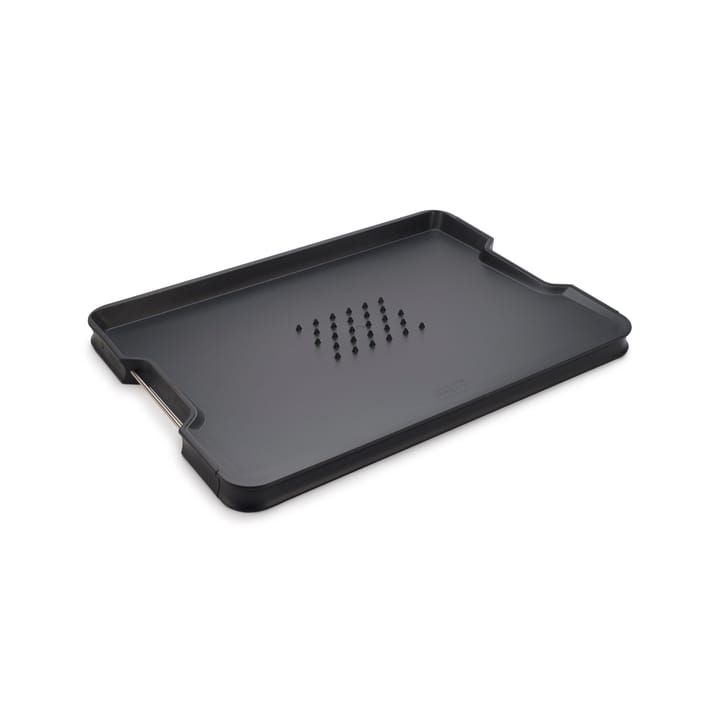 Tabla de cortar Cut & carve plus negra - Large - Joseph Joseph