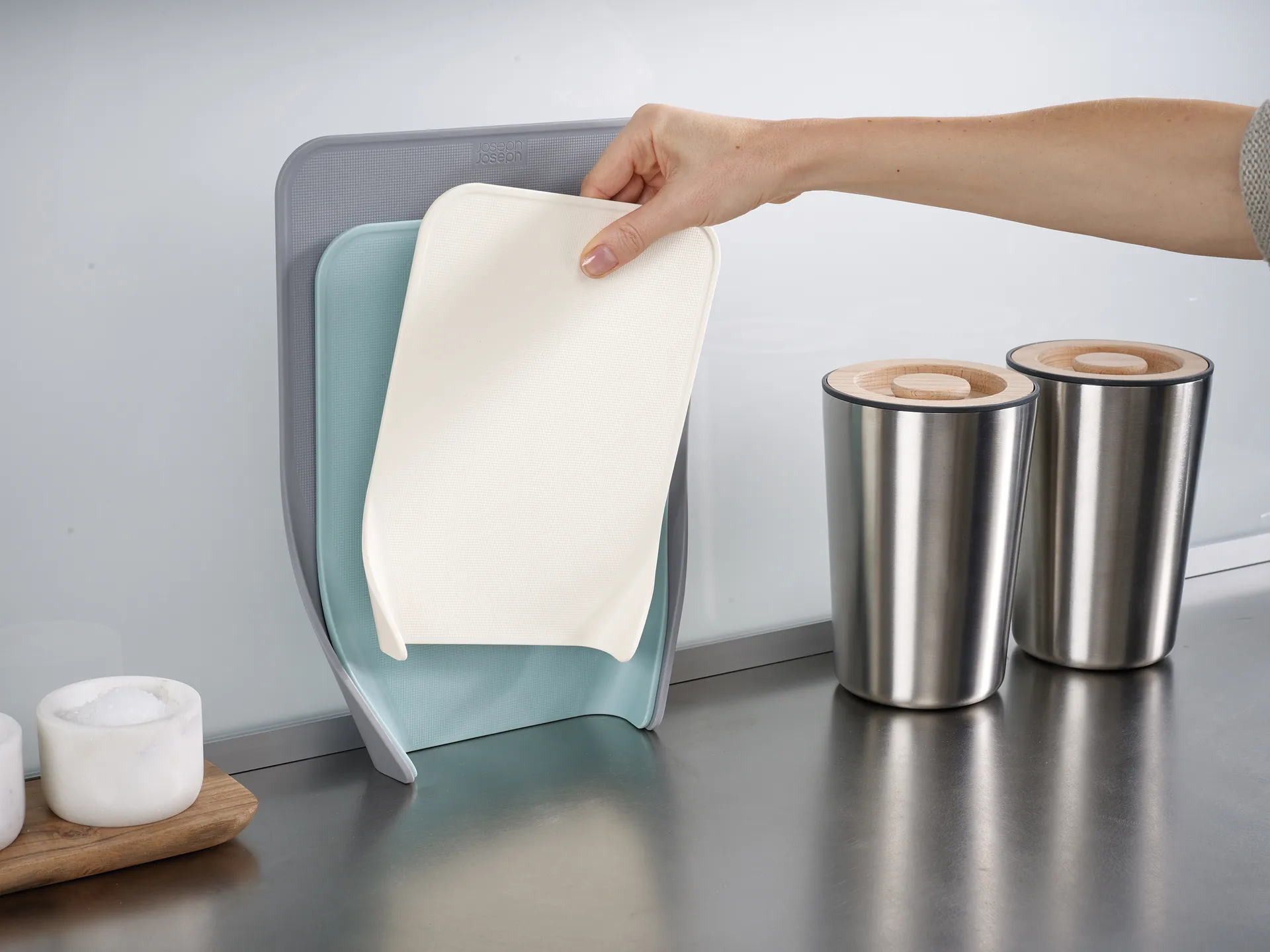 Tabla de cortar Nest chop, Opal Joseph Joseph