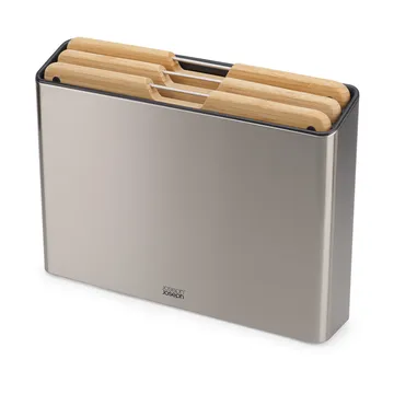 Tablas de cortar Folio steel 3 piezas - Bambú-acero - Joseph Joseph