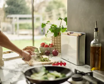 Tablas de cortar Folio steel 3 piezas - Bambú-acero - Joseph Joseph