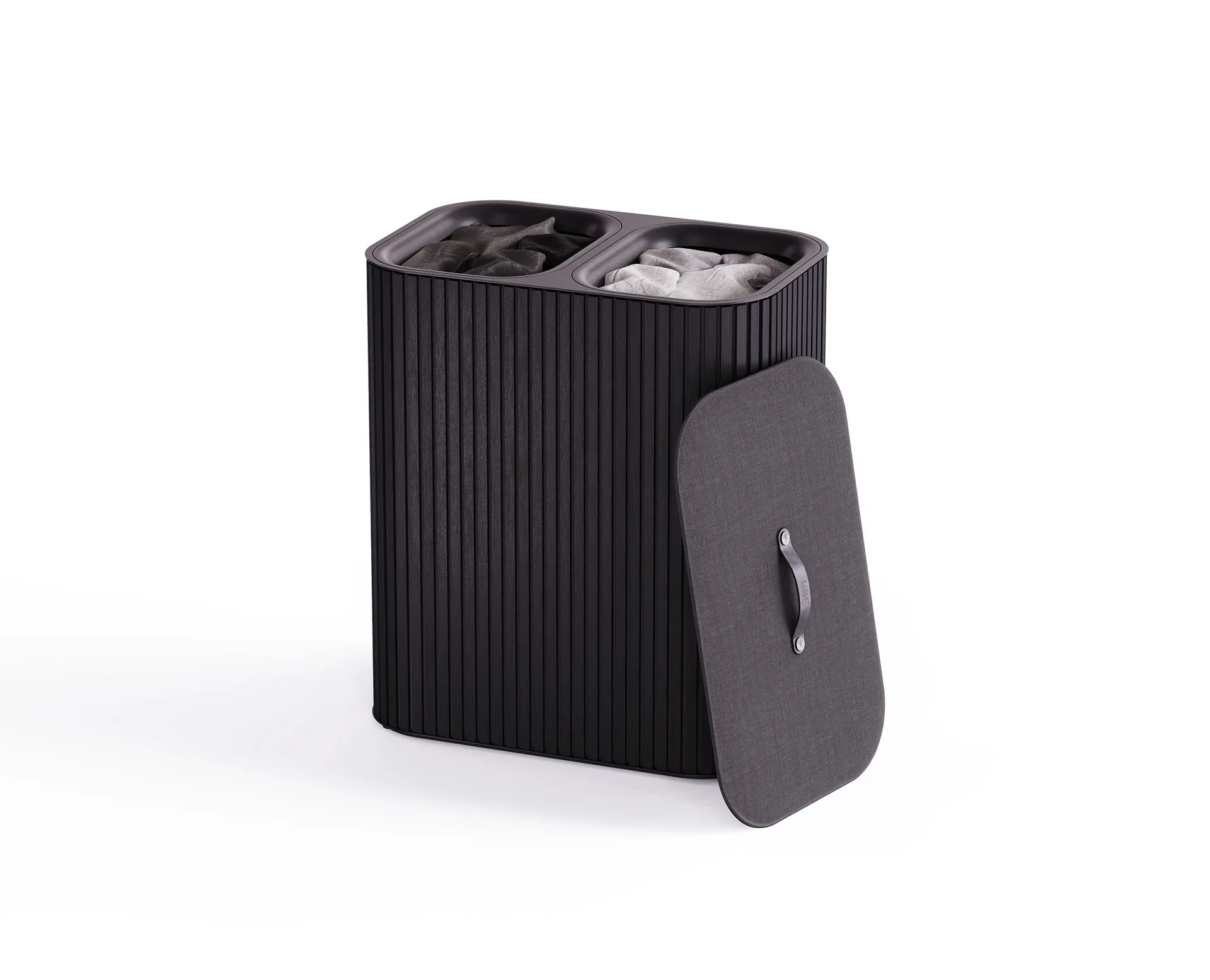 Tota Luxe cesta de ropa 90 L, Black Joseph Joseph