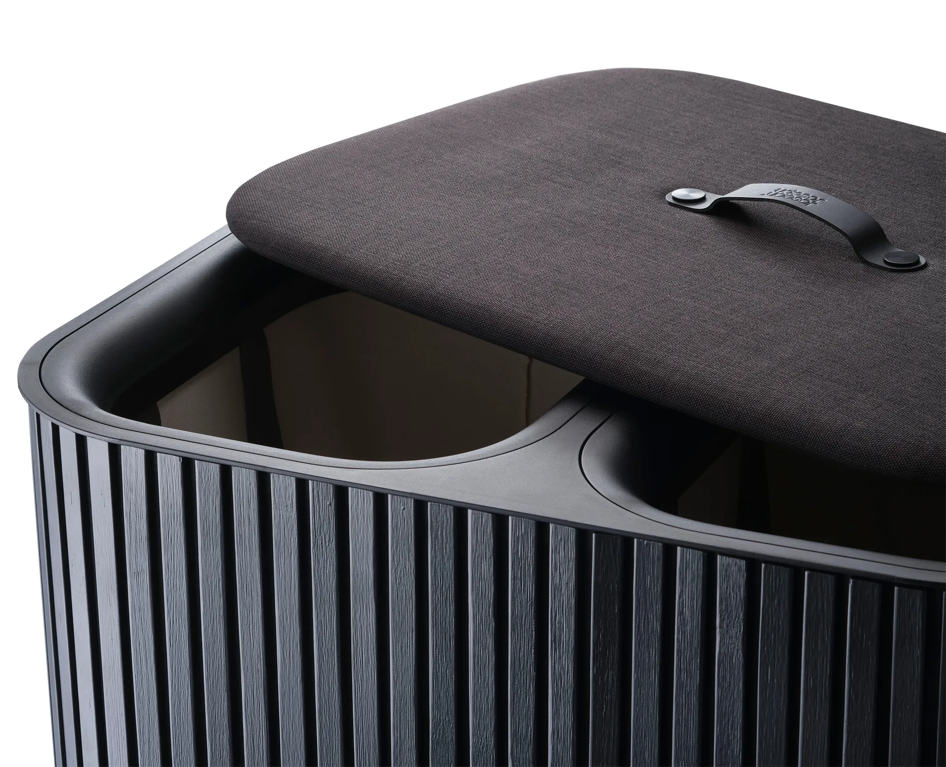 Tota Luxe cesta de ropa 90 L, Black Joseph Joseph