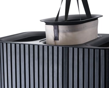 Tota Trio Luxe cesta de ropa 90 L - Black - Joseph Joseph