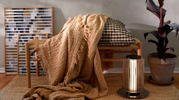 Colcha de cama Reloved 240x260 cm - Sand - Juna