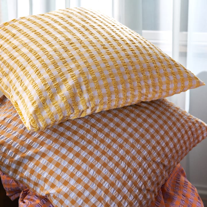 Funda de almohada Bæk&Bølge 50x60 cm, Azul claro-arena Juna