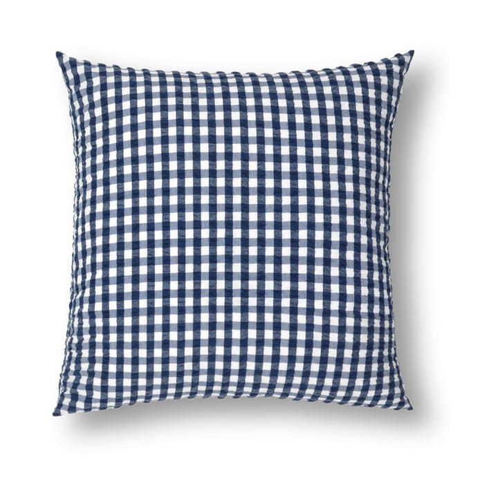 Funda de almohada Bæk&Bølge 50x60 cm - Azul oscuro-blanco - Juna