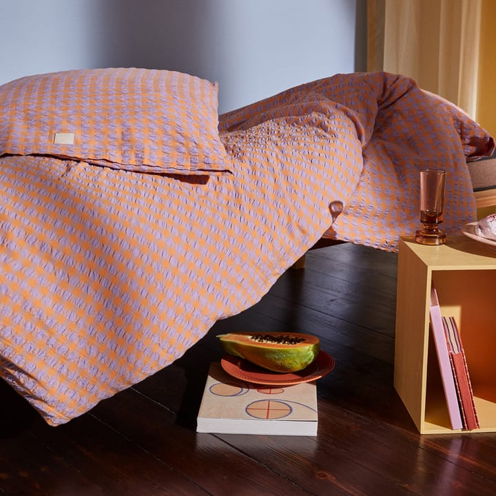 Funda de almohada Bæk&Bølge 50x60 cm, Lavanda-melocoton Juna