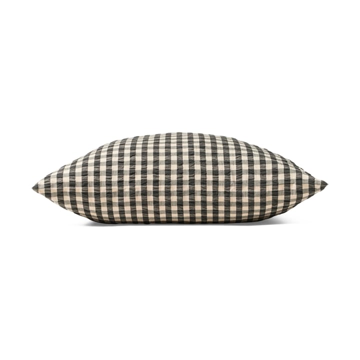 Funda de almohada Bæk&Bølge 50x60 cm, Negro-arena Juna