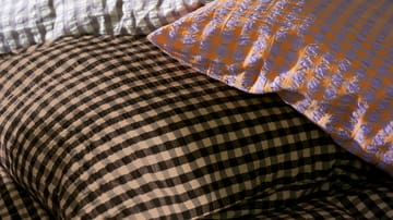 Funda de almohada Bæk&Bølge 50x60 cm - Negro-arena - Juna