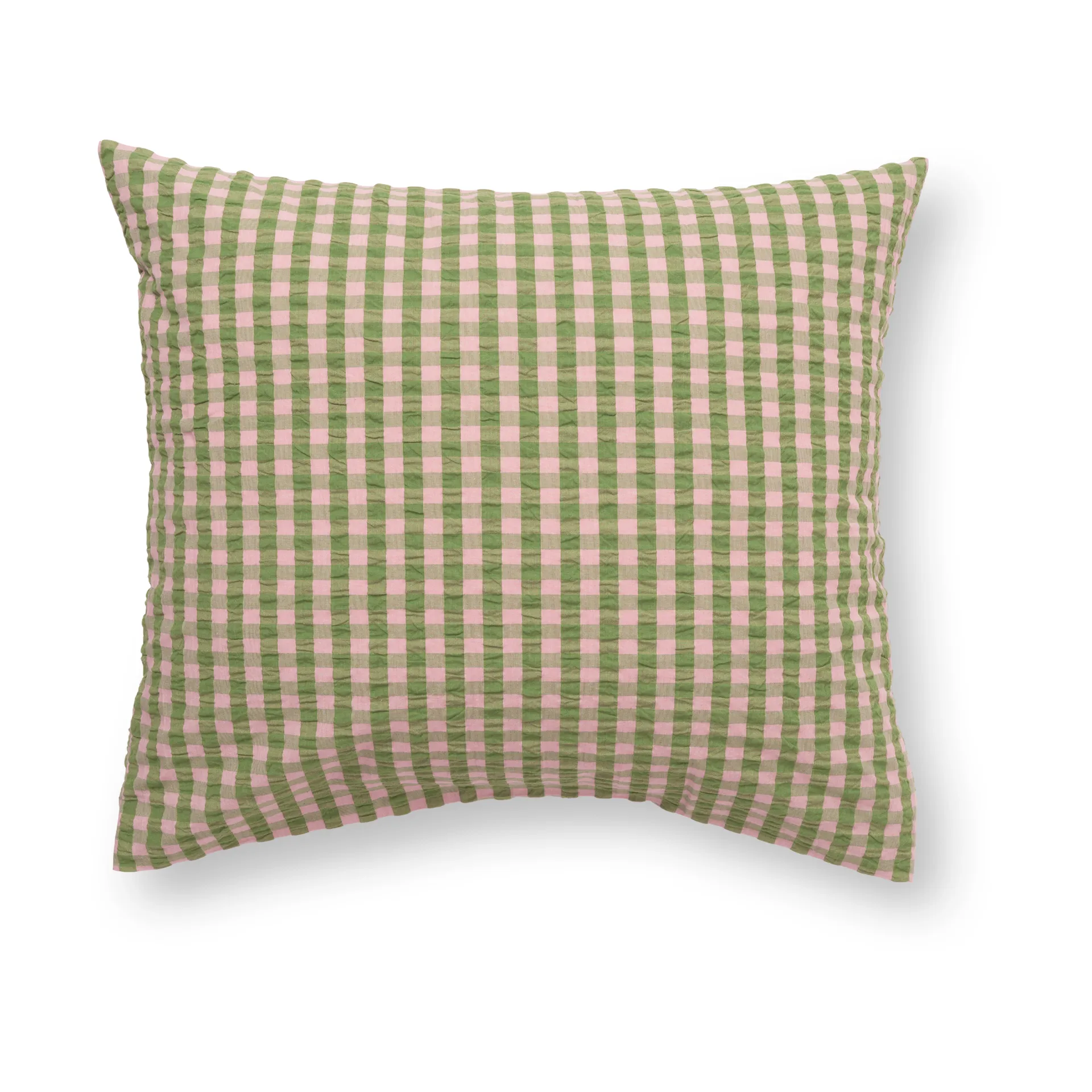 Funda de almohada Bæk&Bølge 50x60 cm, Verde-rosa claro Juna