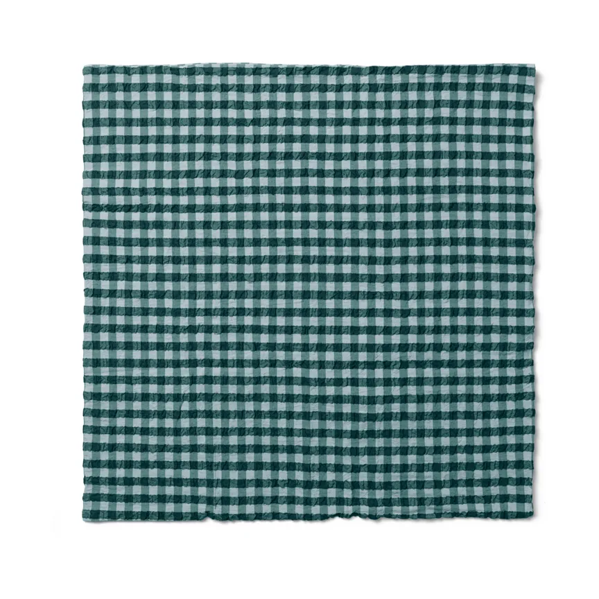 Funda de almohada Bæk&Bølge 60x63 cm, Verde-azul claro Juna