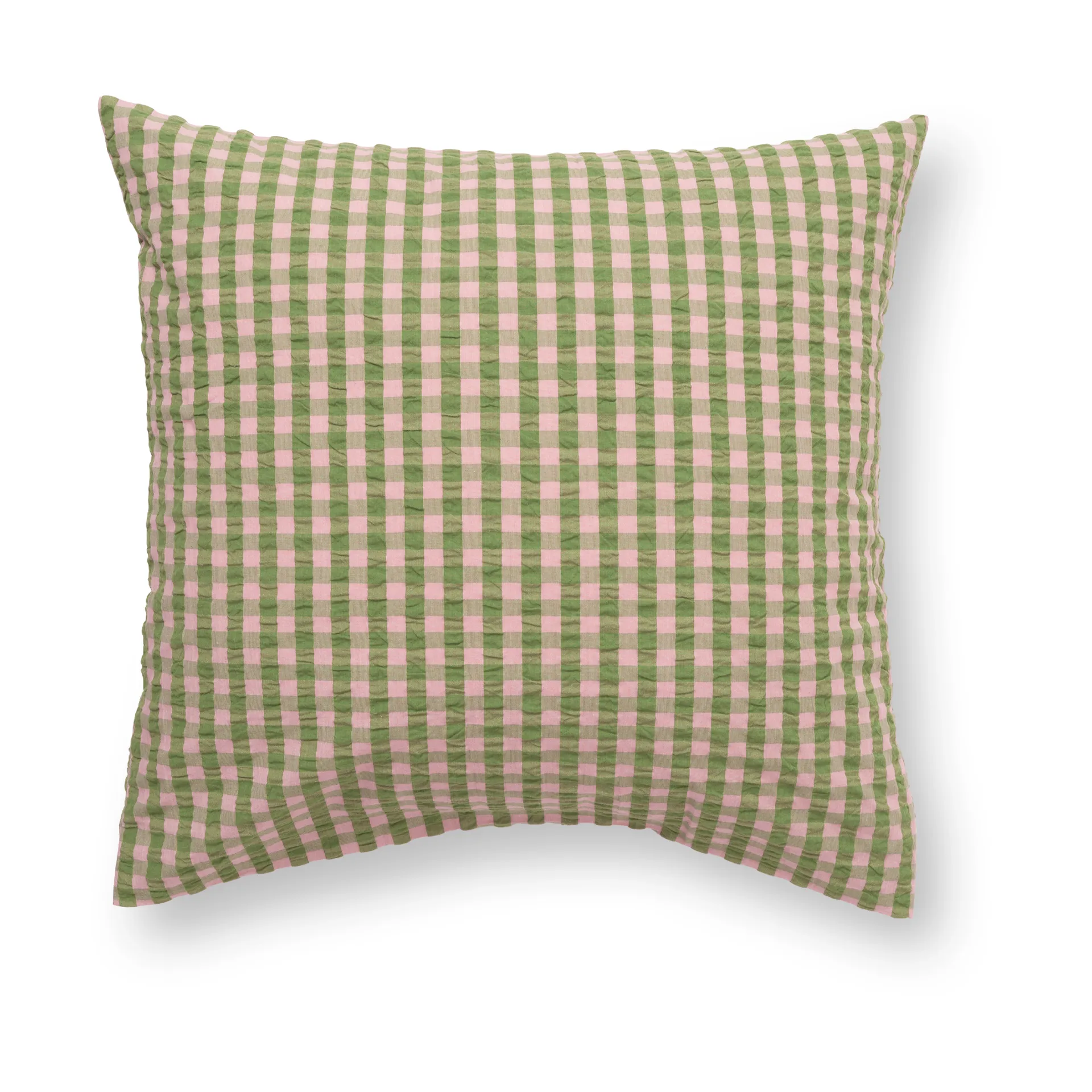 Funda de almohada Bæk&Bølge 60x63 cm, Verde-rosa claro Juna