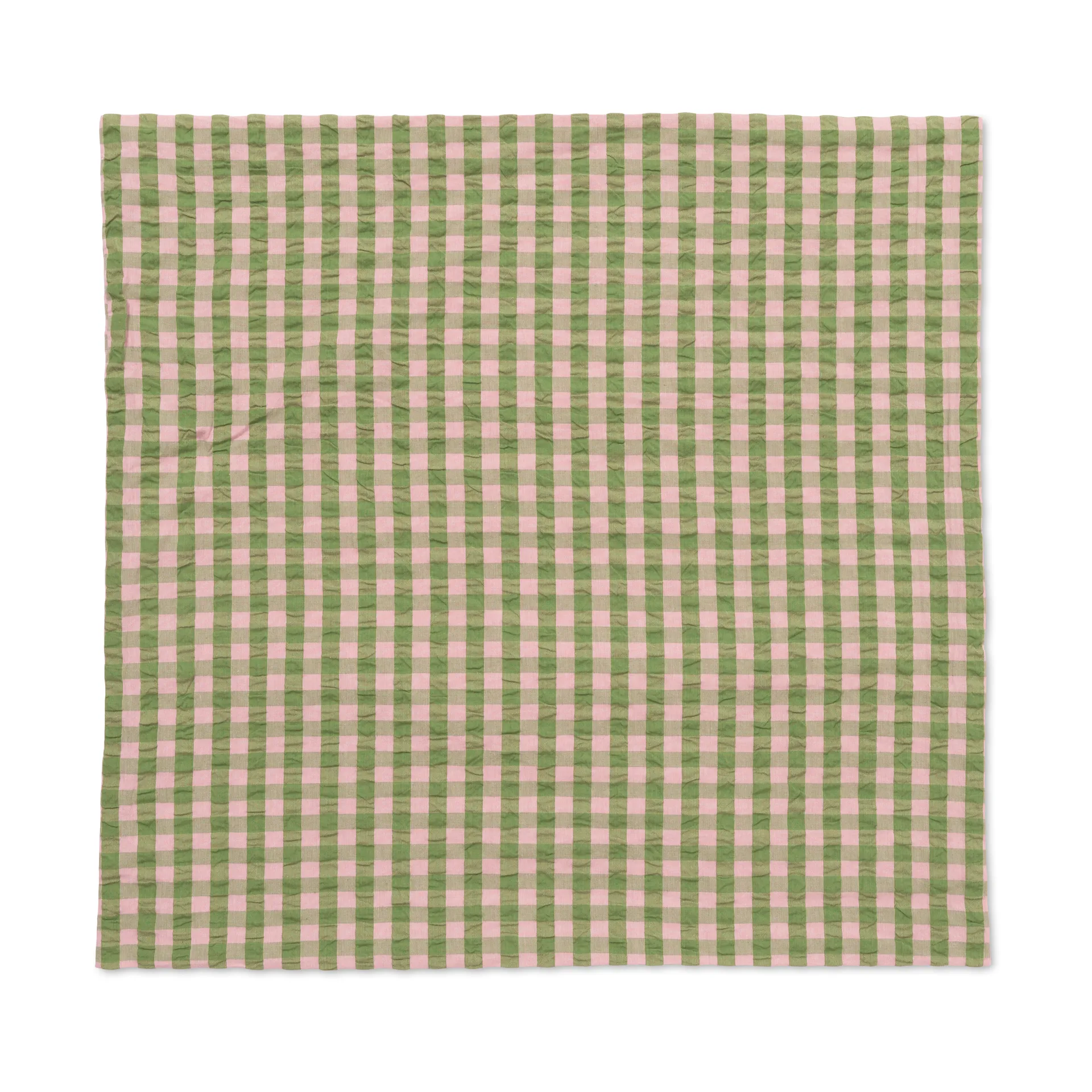 Funda de almohada Bæk&Bølge 60x63 cm, Verde-rosa claro Juna