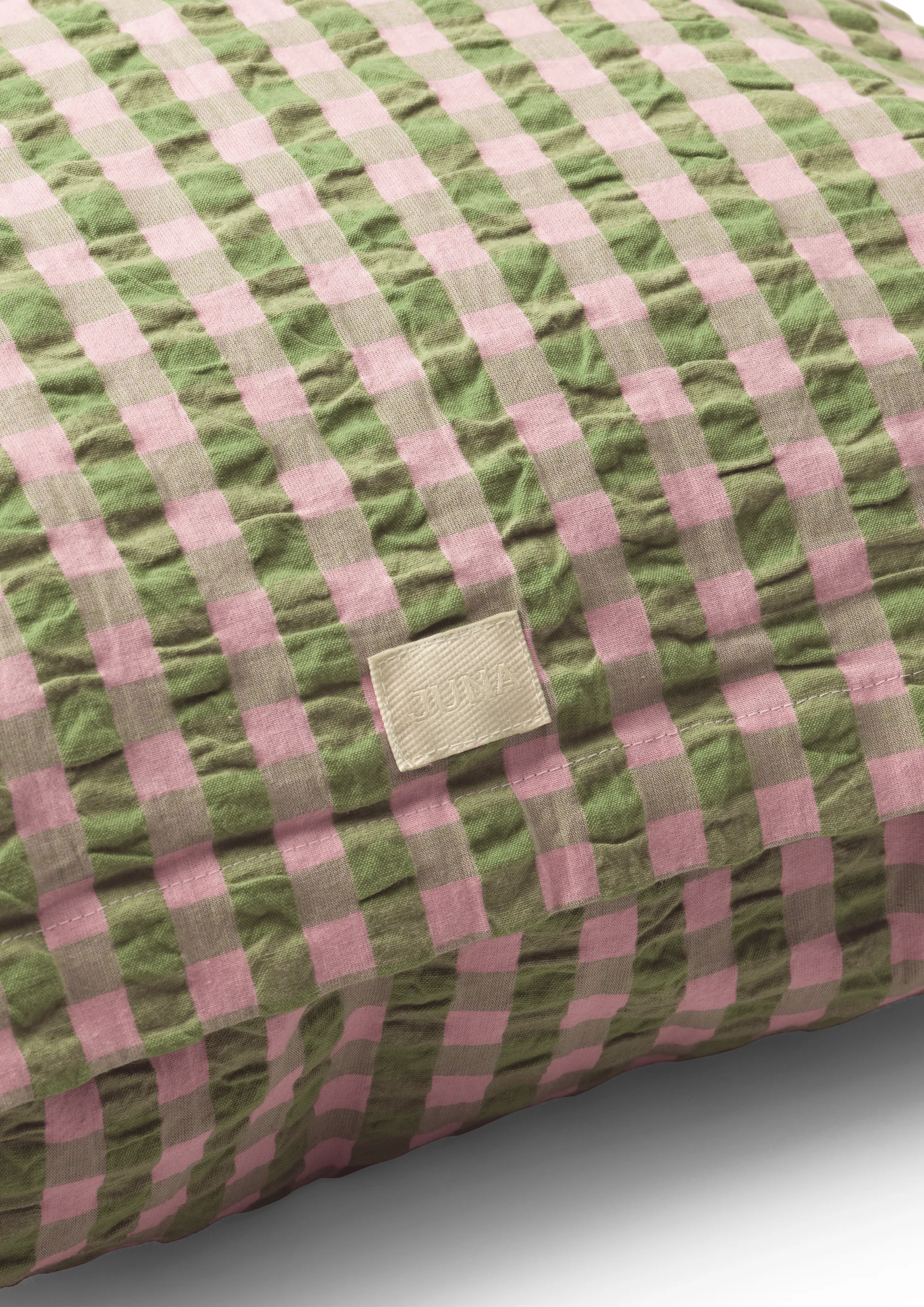Funda de almohada Bæk&Bølge 60x63 cm, Verde-rosa claro Juna