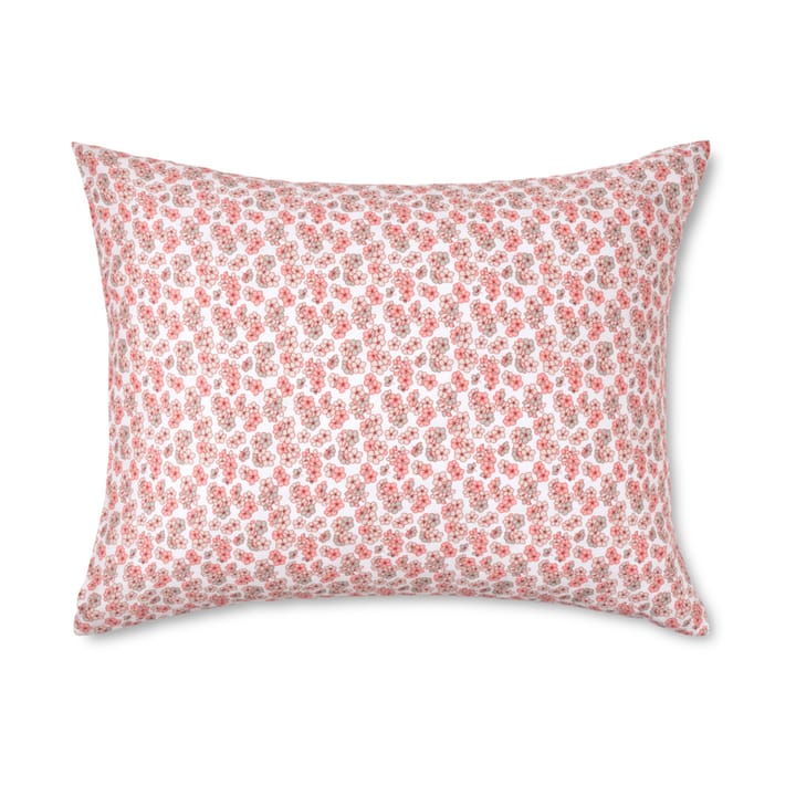 Funda de almohada Pleasantly 50x60 cm - Blanco-rosa - Juna