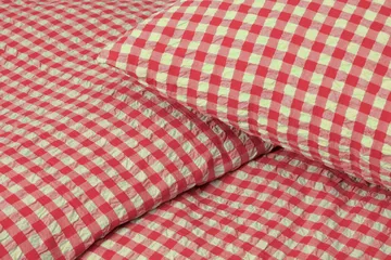 Juego de cama Bæk&Bølge 150x210 cm - Rojo-amarillo - Juna