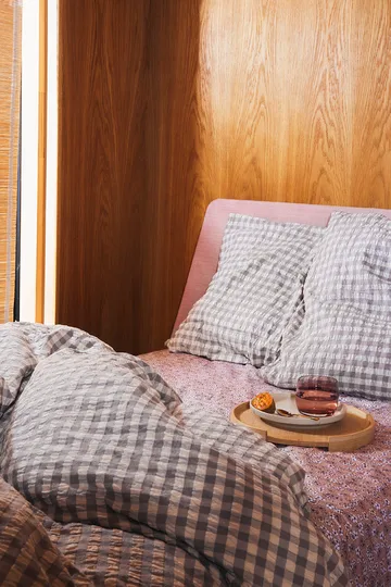 Juego de cama Bæk&Bølge 220x220 cm - gris-abedul - Juna