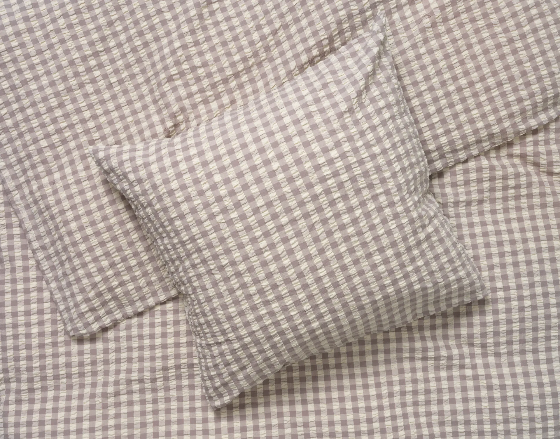 Juego de cama Bæk&Bølge 220x220 cm, gris-abedul Juna