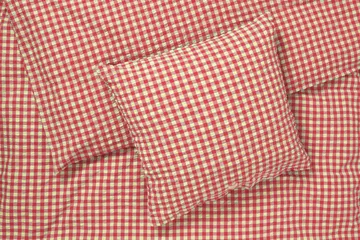 Juego de cama Bæk&Bølge 220x220 cm - Rojo-amarillo - Juna