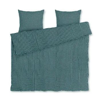 Juego de cama Bæk&Bølge 220x220 cm - Verde-azul claro - Juna