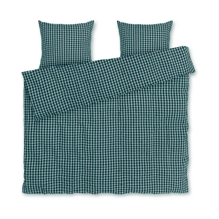 Juego de cama Bæk&Bølge 220x220 cm - Verde-azul claro - Juna