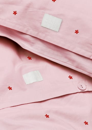 Juego de cama Daisy 150x210 cm - Pink-rojo - Juna
