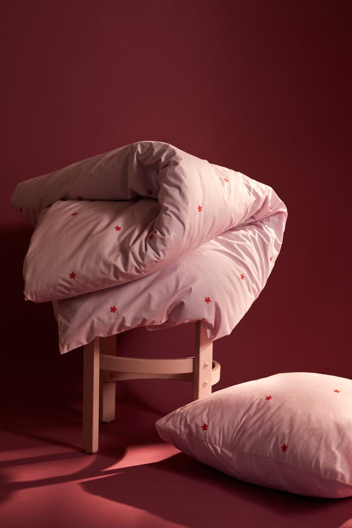 Juego de cama Daisy 150x210 cm, Pink-rojo Juna