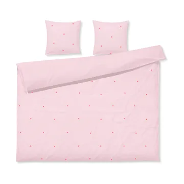 Juego de cama Daisy 220x220 cm - Pink-rojo - Juna