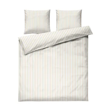 Juego de cama Soft, 220x220/2x50x60 cm - Offwhite-caramelo - Juna